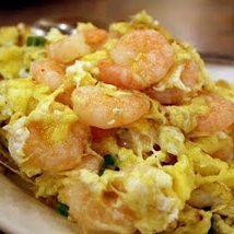 Chinese Scrambled Eggs With Shrimp