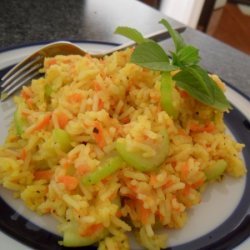 Carrot Zucchini Rice Pilaf