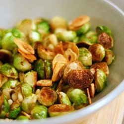 Pan-browned Brussel Sprouts