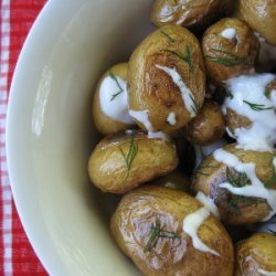 Almost Naked Finnish Potatoes