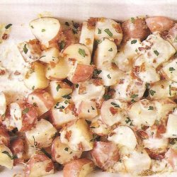 Roasted Potatoes With Bacon And Cheese