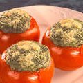Spinach Stuffed Tomatoes