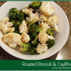 Baked Broccoli And Cauliflower