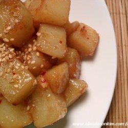 Gamja Jorim (korean Glazed Potatoes)