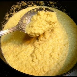 Creamy Grilled Corn Polenta