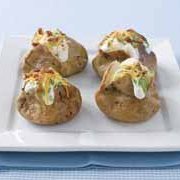 Grilled Baked Potatoes