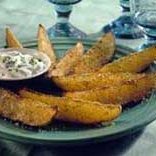 Herby Balsamic Potato Wedges