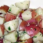 Garlic Dill Roasted Potatoes