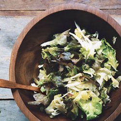 Escarole, Fennel, and Oak-Leaf Salad