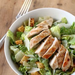 Grilled-Chicken Caesar Salad