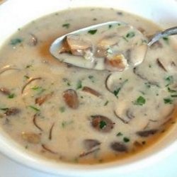 Fresh Wild Mushroom Soup