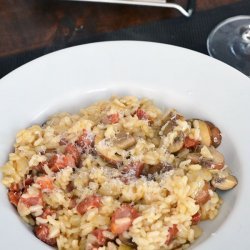 Risotto with Spicy Sausage