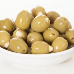 Almond-Stuffed Green Olives