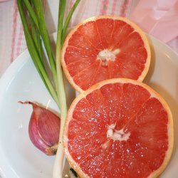 Scallops with Pink Grapefruit