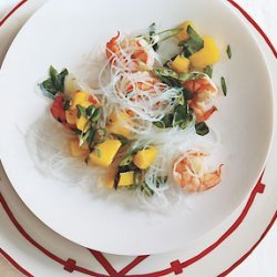 Shrimp and Mango Salad with Glass Noodles