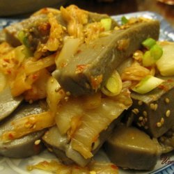 Korean Buckwheat Jelly Memil Muk-muchim