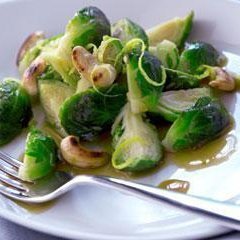 Easy Stir-fried Sprouts With Honey Ginger And Lemo...