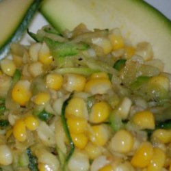 Fresh Corn  Zucchini Medley