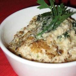Paula Deens Crab And Spinach Casserole