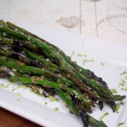 Grilled Asparagus With Margarita Butter