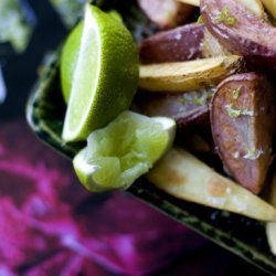 Black Pepper And Lime Oven Fries