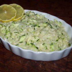 Zucchini Orzotto