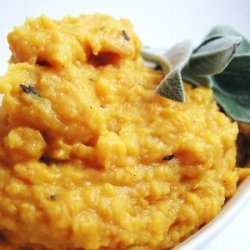 Vegan Mashed Sweet Potatoes With Maple Syrup