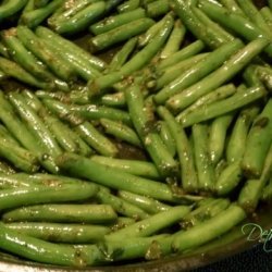 Roasted Garlic & Oregano Green Beans