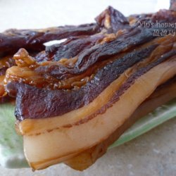 Homemade Chinese Preserved  Pork