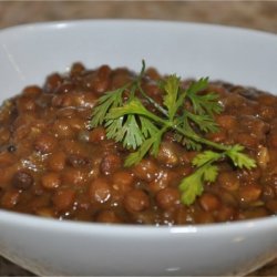 Bombay Lentil Masala ( Spicy Brown Lentils)