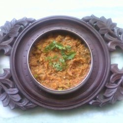 Smoked Aubergine Curry/baingan Ka Bharta