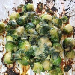 Miso Roasted Brussels Sprouts