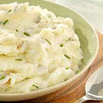 Sour Cream And Chive Mashed Potatoes