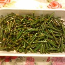 Gujerati-style Green Beans.