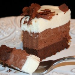 Triple-chocolate Mousse Cake