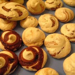 Chocolate Meringue Swirls Cookies