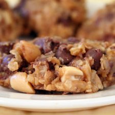 Chocolate Chip Oat No-bake Cookies