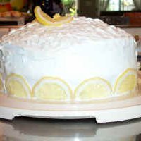 Lemon Cake With Cream Cheese Filling