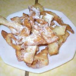 Polish Bow Cookies  - Kruschiki Or Chruschiki