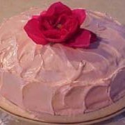 Holiday Pink Champagne Cake