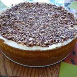 Over The Top Pumpkin Toffee Cheesecake