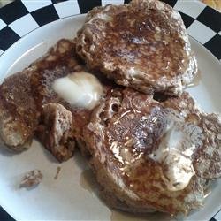 Whole Wheat Apple Pancakes with Brown Sugar Glaze