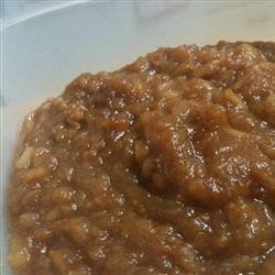 Slow Cooked Apple Peach Sauce