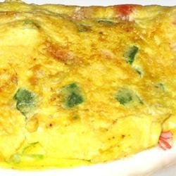 Crab and Swiss Omelet