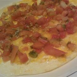 Spicy and Cheesy Egg and Tomato Frittata