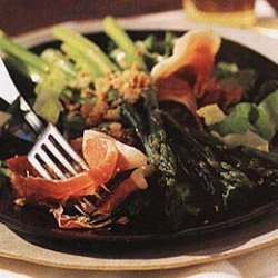 Asparagus and Serrano Ham Salad with Toasted Almonds