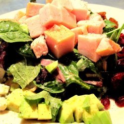 Smoked Turkey and Blue Cheese Salad