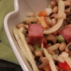 Black-Eyed Pea and Ham Salad