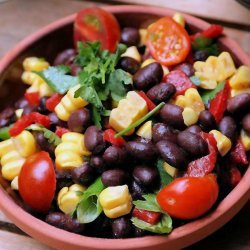 Black Bean, Corn, and Tomato Salad
