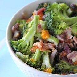 Broccoli, Bacon and Onion Salad